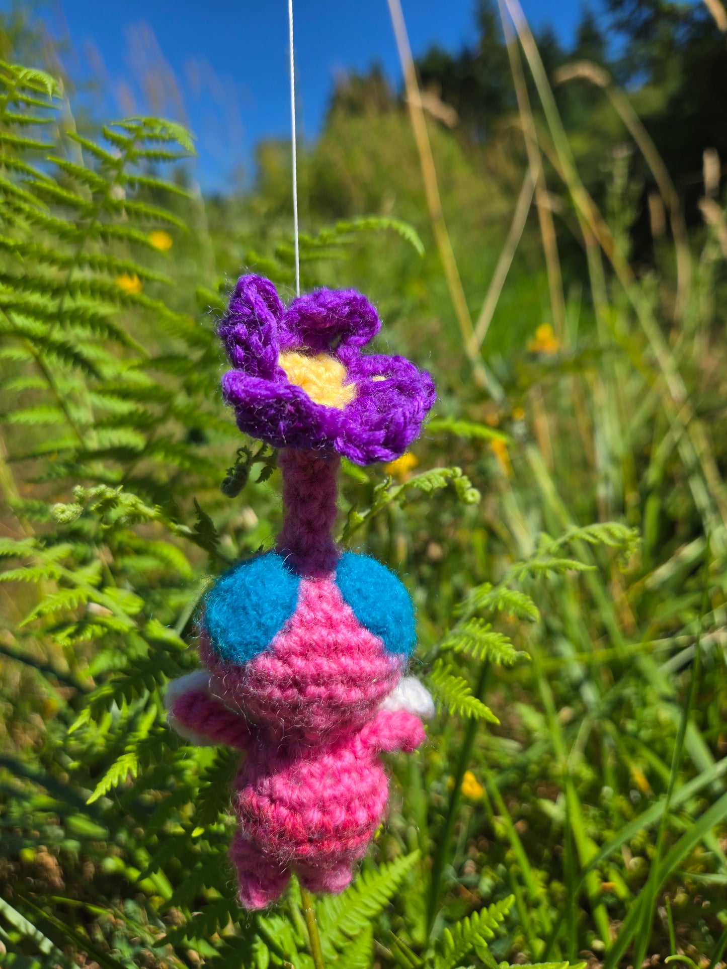 Handmade Crochet Pikmin Inspired Plush
