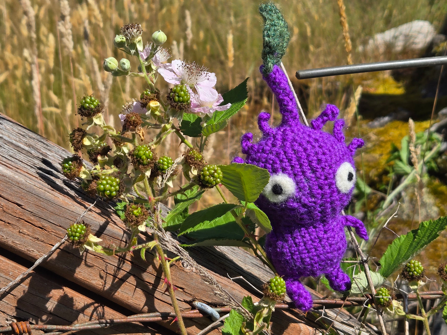 Handmade Crochet Pikmin Inspired Plush