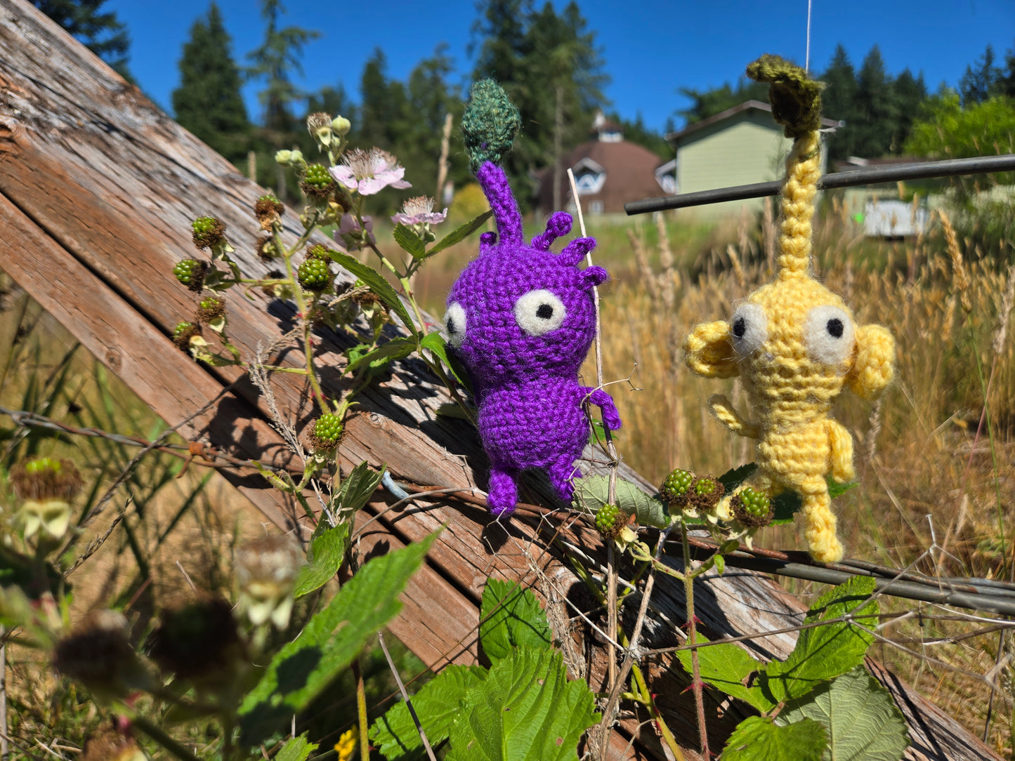 Handmade Crochet Pikmin Inspired Plush