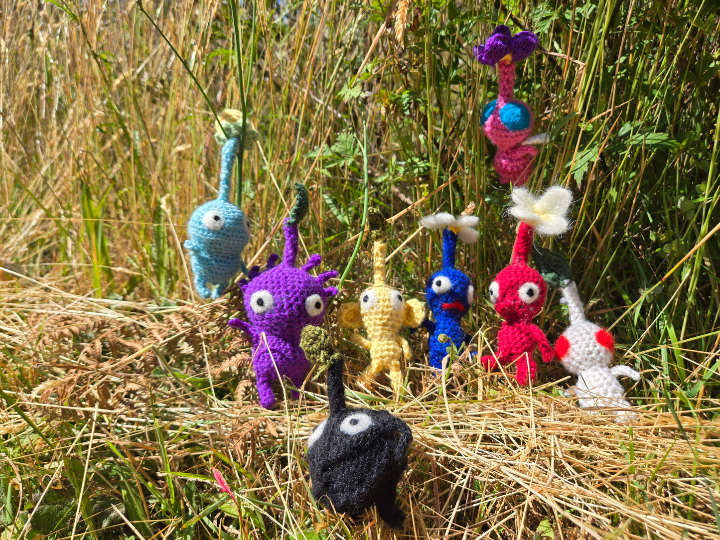 Handmade Crochet Pikmin Inspired Plush