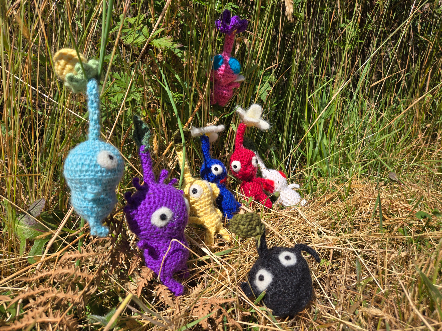 Handmade Crochet Pikmin Inspired Plush
