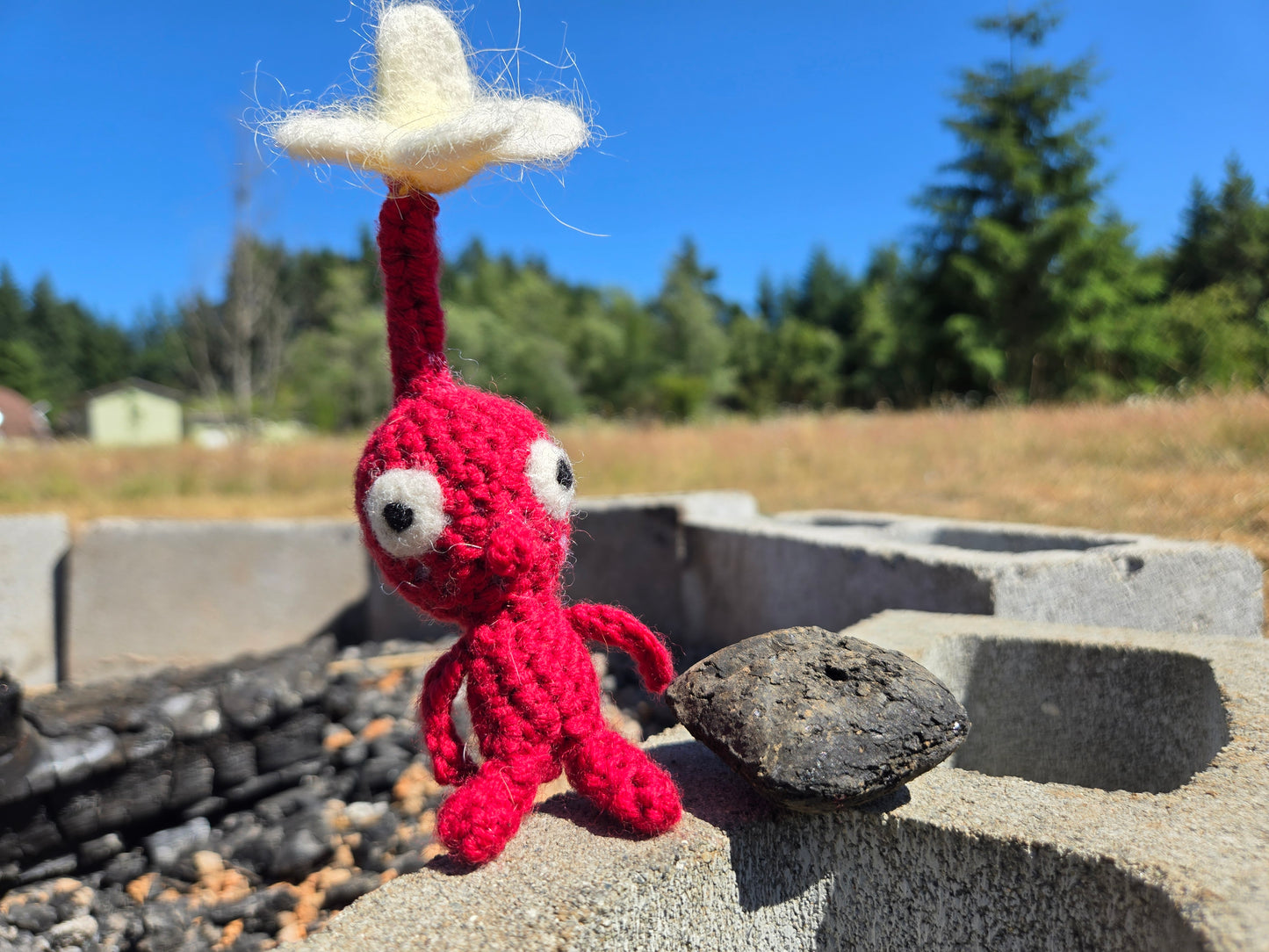 Handmade Crochet Pikmin Inspired Plush