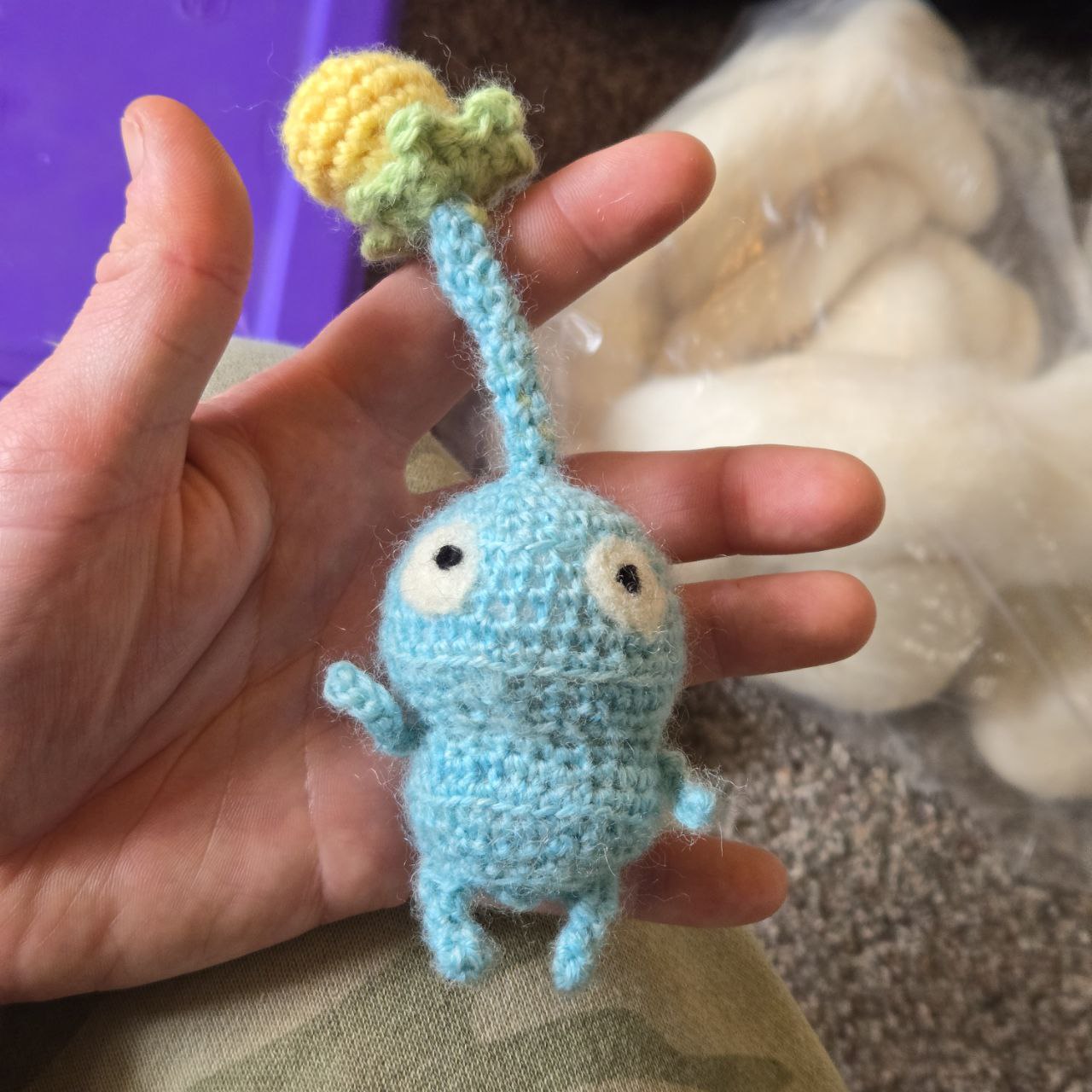 Handmade Crochet Pikmin Inspired Plush
