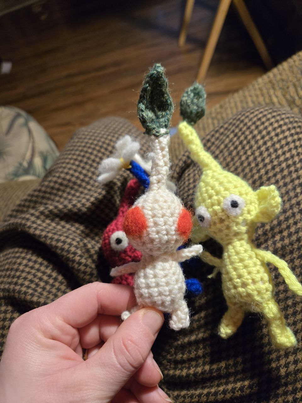 Handmade Crochet Pikmin Inspired Plush