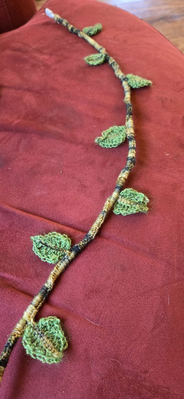 Crochet Vine Phone Cord