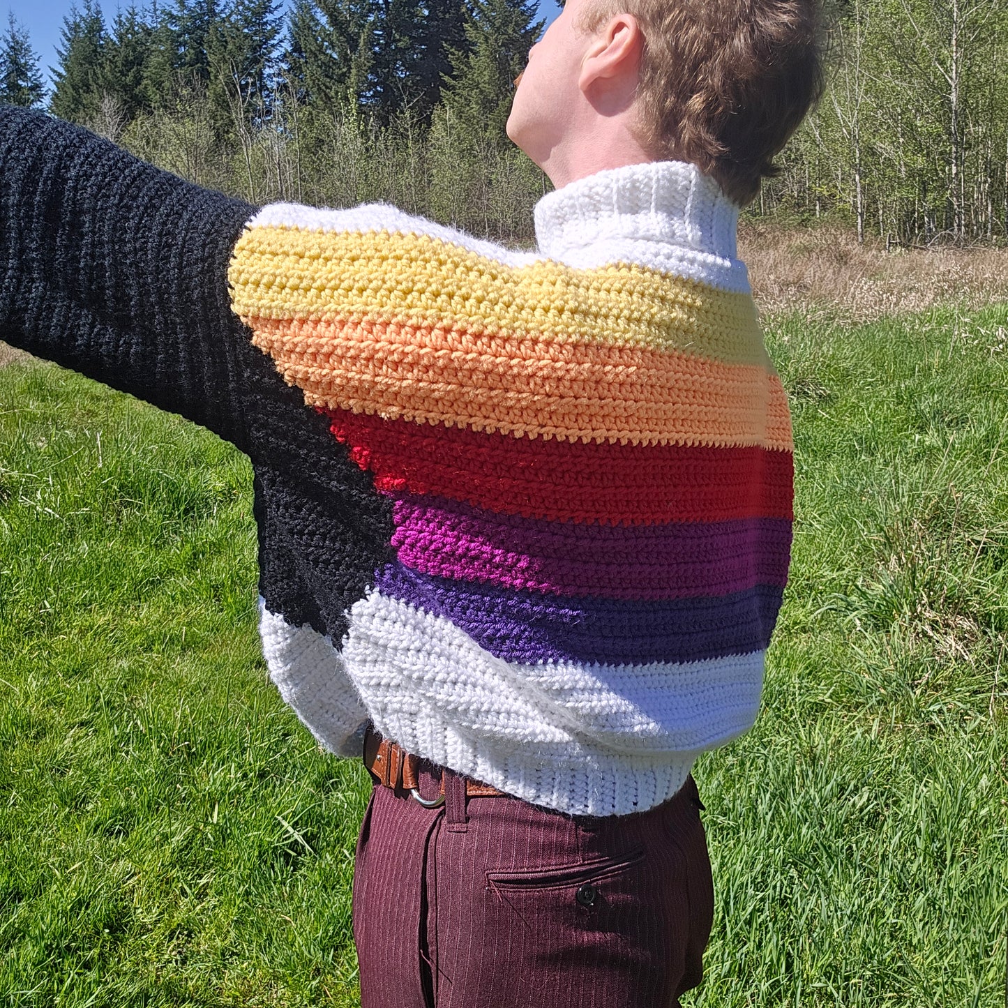 VHS Retro Sweater- Small/Medium